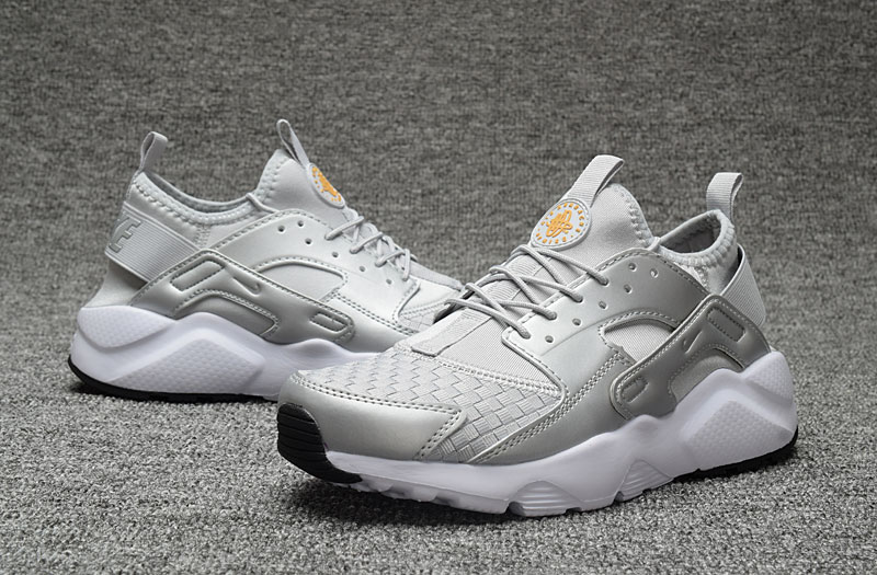 Nike Air Huarache Run Ultra Grey Silver For Men